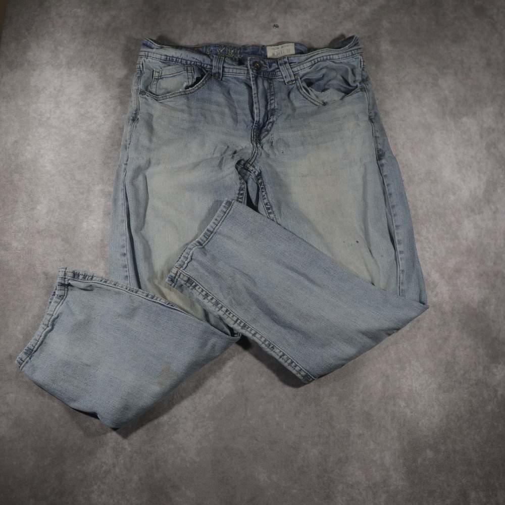 TK Axel Light Wash Slim Bootcut Jeans